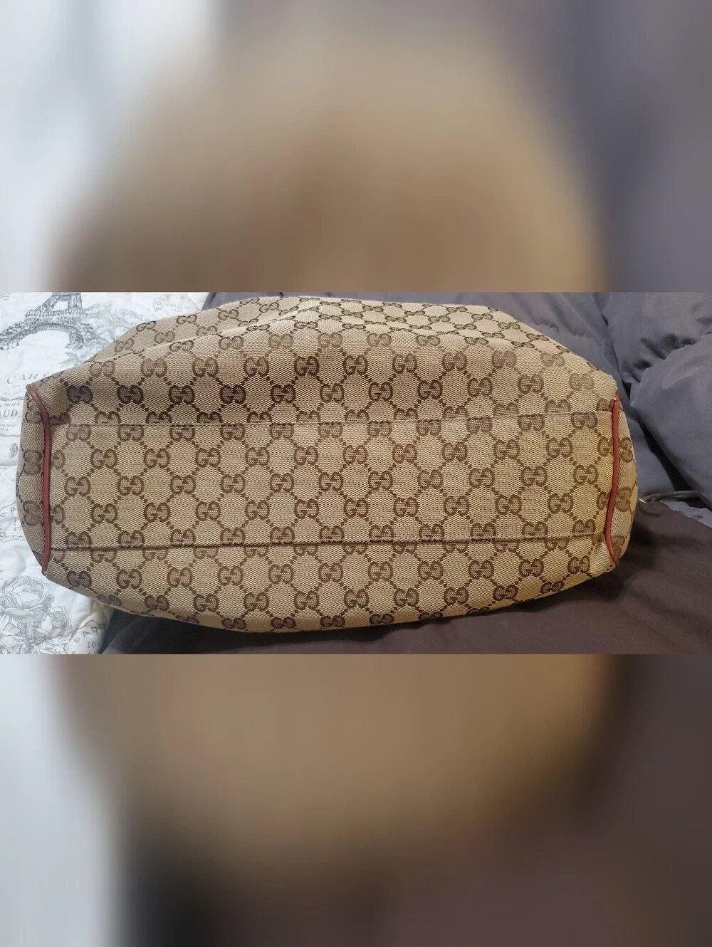 Gucci Sukey Gg Canvas Bag